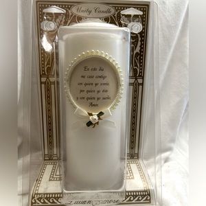 NWT Lillian Rose Hispanic Unity Candle Pillar Candle